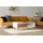 Sohvapöytä GRANDE 42x100 cm valkoinen/ruskea