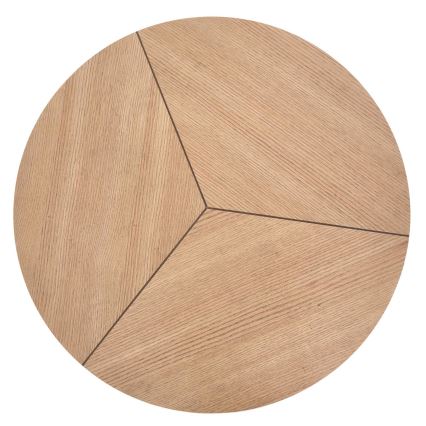 Sohvapöytä KARIDA 41x80 cm beige/musta