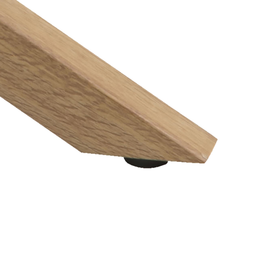 Sohvapöytä LUCA 82 cm kirkas/tammi