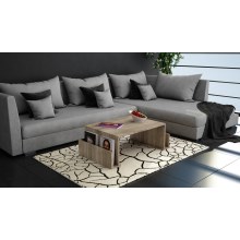 Sohvapöytä MAGAZIN 37x95 cm ruskea