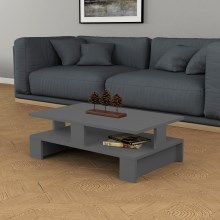 Sohvapöytä MANSU 27,5x80 cm musta