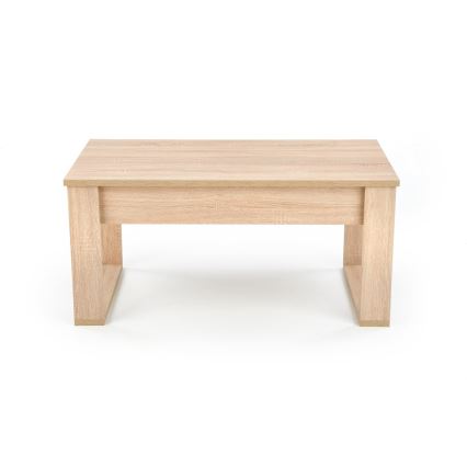 Sohvapöytä laatikoilla NEA 52x110 cm beige/tammi sonoma