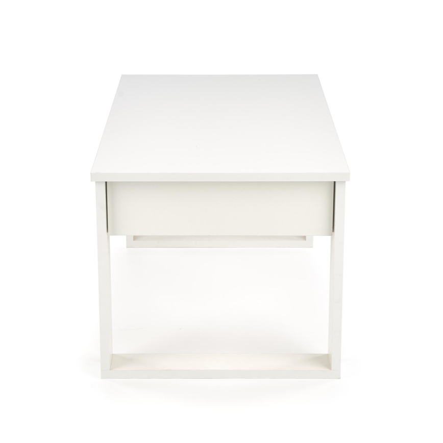 Sohvapöytä laatikoilla NEA 52x110 cm valkoinen