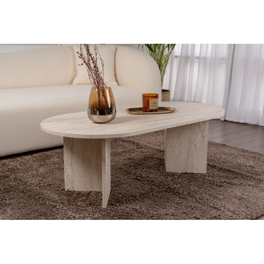 Sohvapöytä NEL 119x60 cm beige