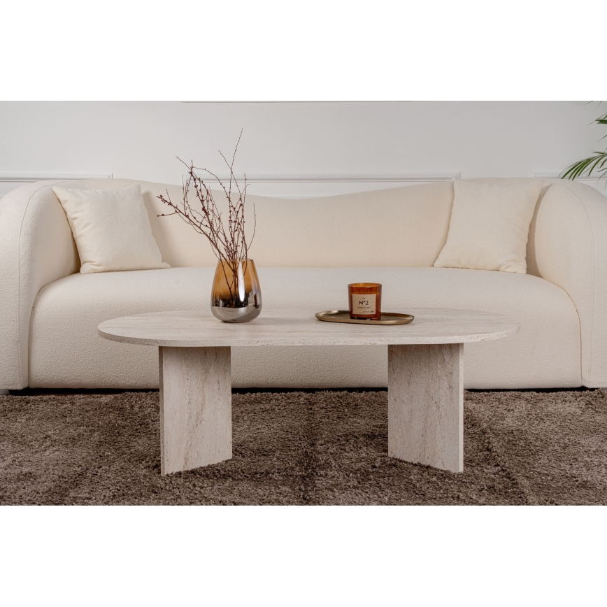 Sohvapöytä NEL 119x60 cm beige
