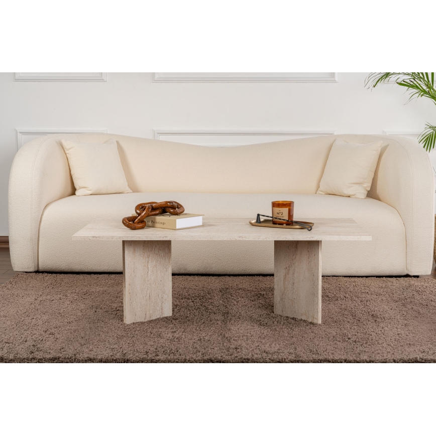 Sohvapöytä NEL 119x60 cm beige