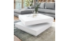 Sohvapöytä NENANI 34x70 cm valkoinen