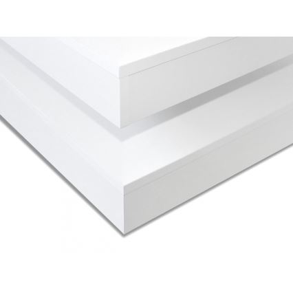 Sohvapöytä NENANI 34x70 cm valkoinen/tammi wotan