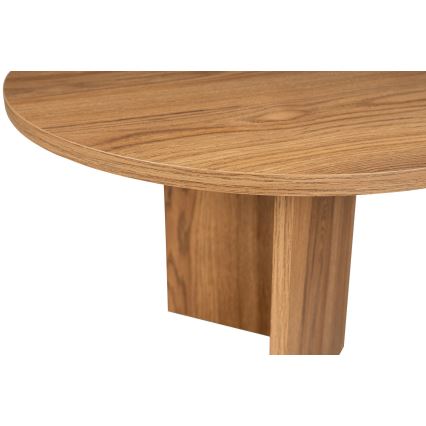 Sohvapöytä OVAL 60x120 cm ruskea