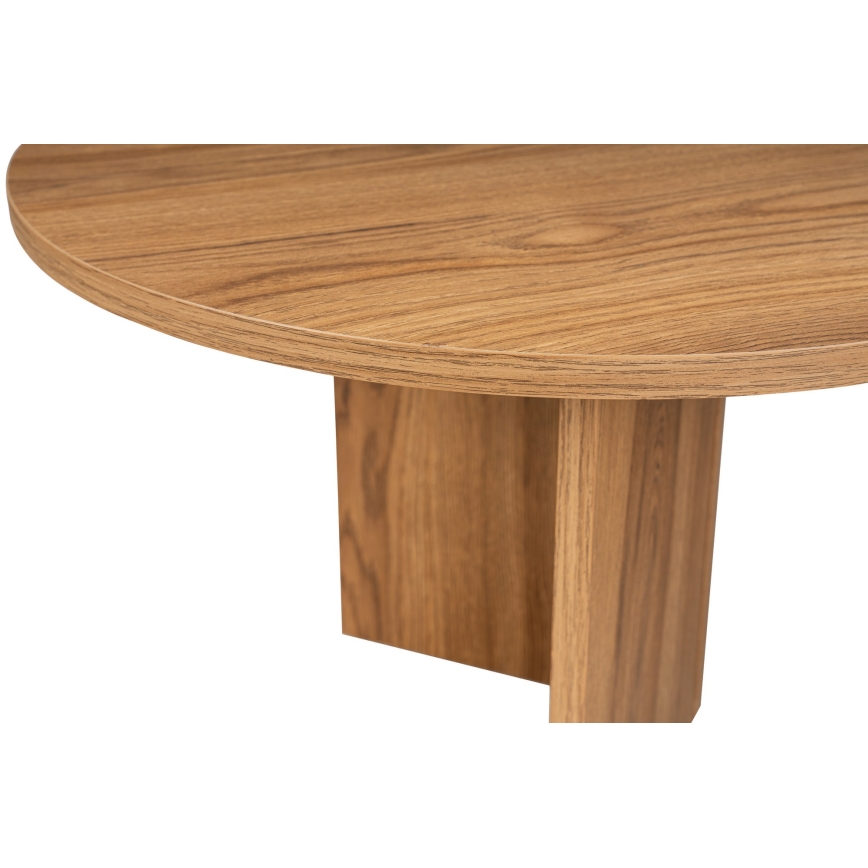 Sohvapöytä OVAL 60x120 cm ruskea