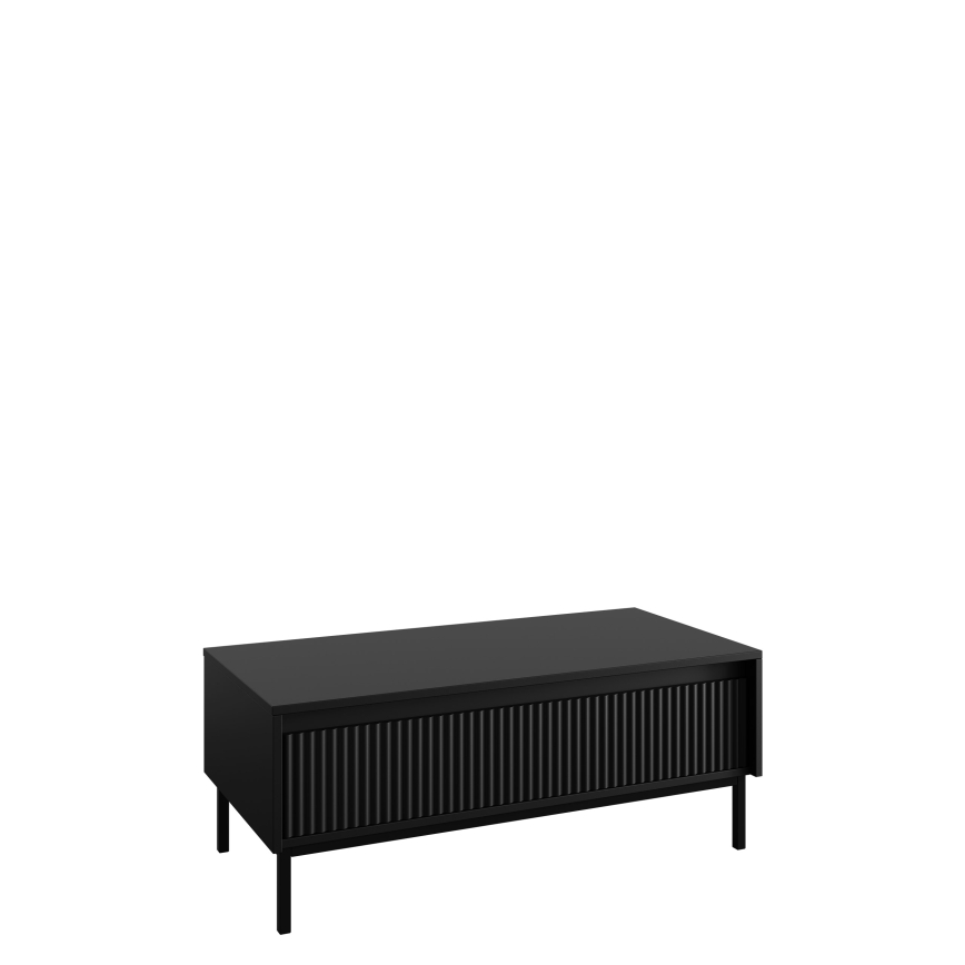 Sohvapöytä OZMI 40x100 cm, musta