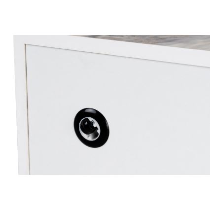 Sohvapöytä PRIZMA 35x90 cm, marmorin kuviointi