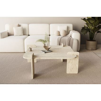 Sohvapöytä PURO 90x90 cm beige