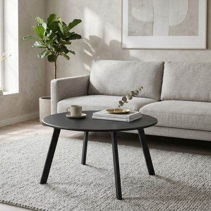 Sohvapöytä REVE 40x70 cm musta