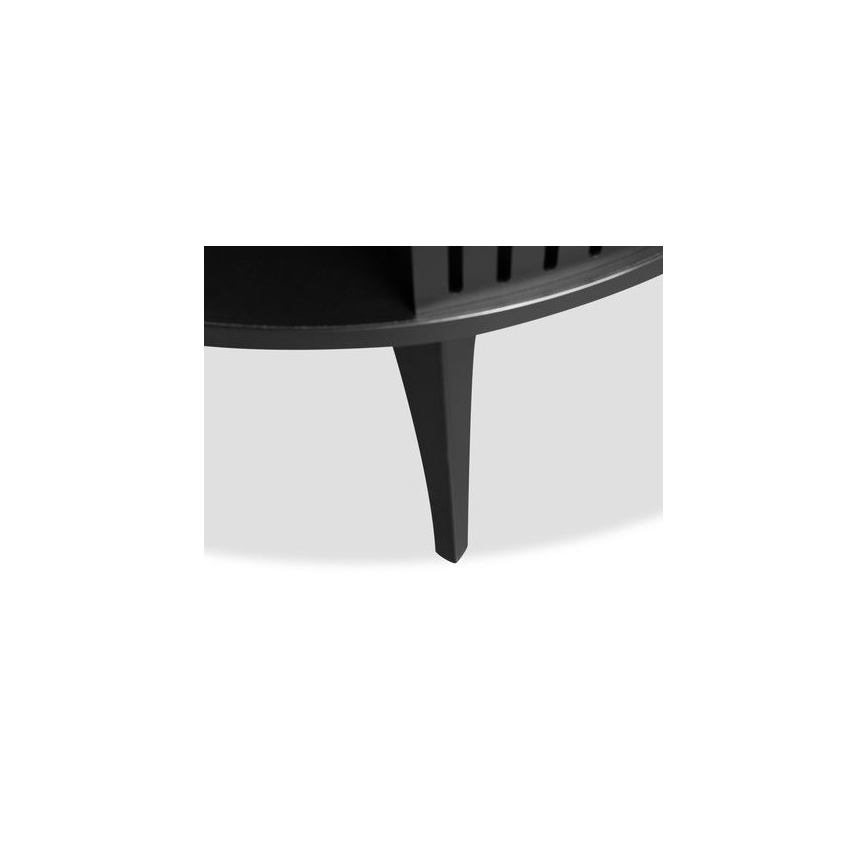 Sohvapöytä ROENNI 44x75 cm musta/kultainen tammi