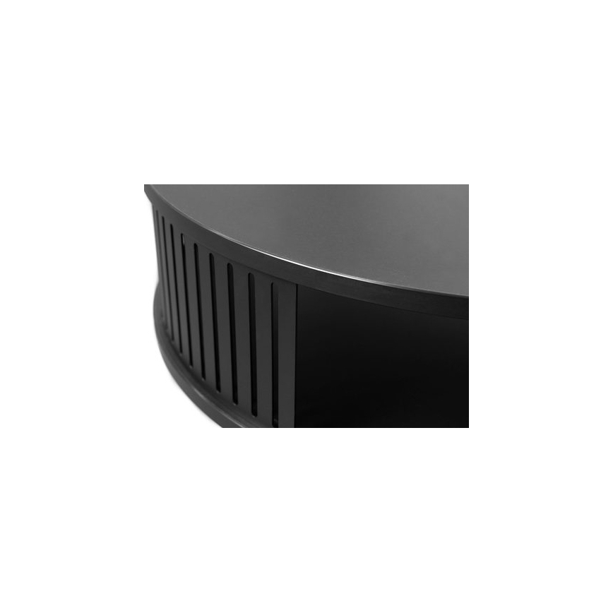 Sohvapöytä ROENNI 44x75 cm musta/valkoinen