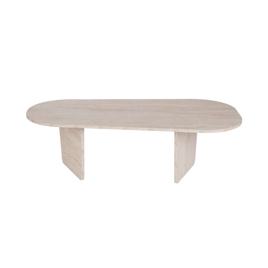 Sohvapöytä ROND 130x65 cm beige
