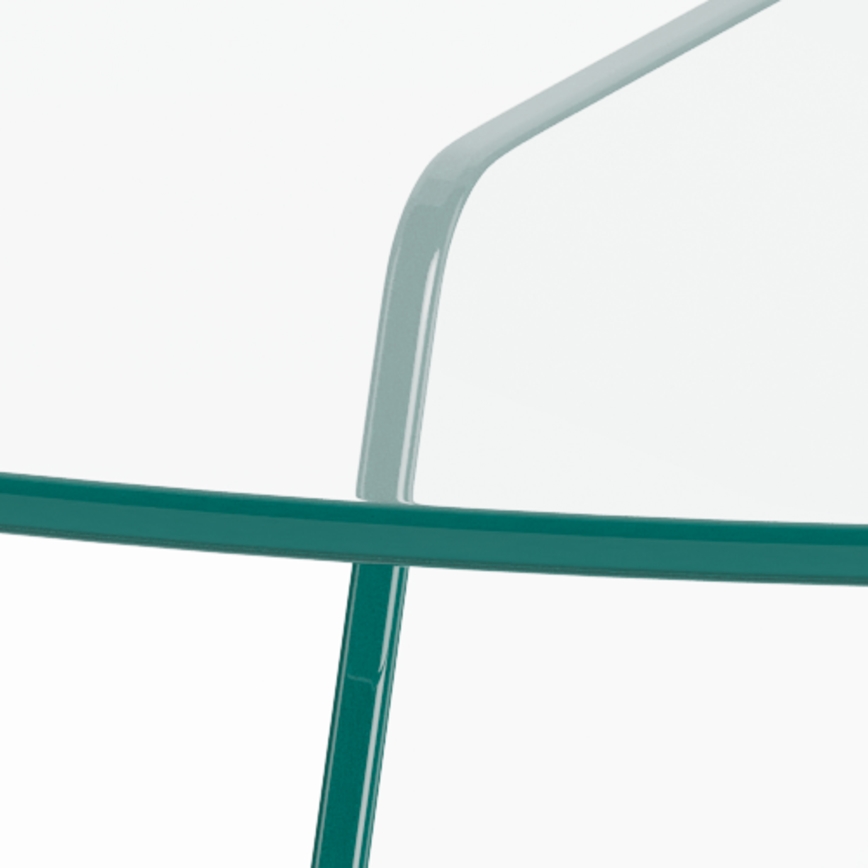 Sohvapöytä SANOS 80 cm, kirkas