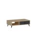 Sohvapöytä SILVER 33x90 cm antrasiitti/beige