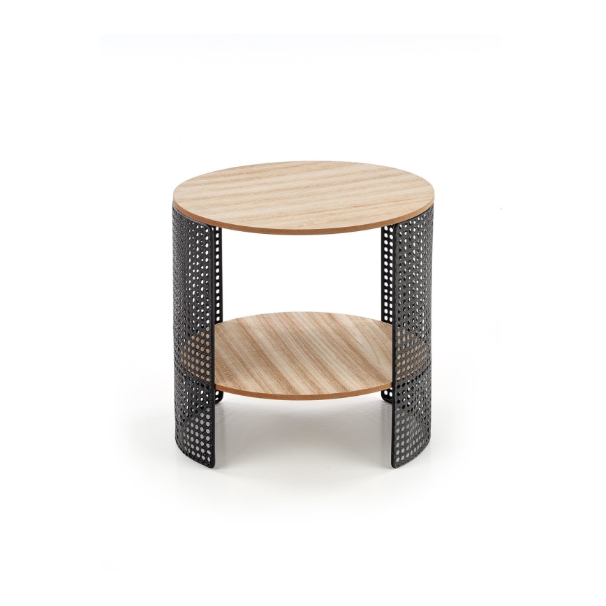 Sohvapöytä TRAFICA 41x41 cm musta/beige