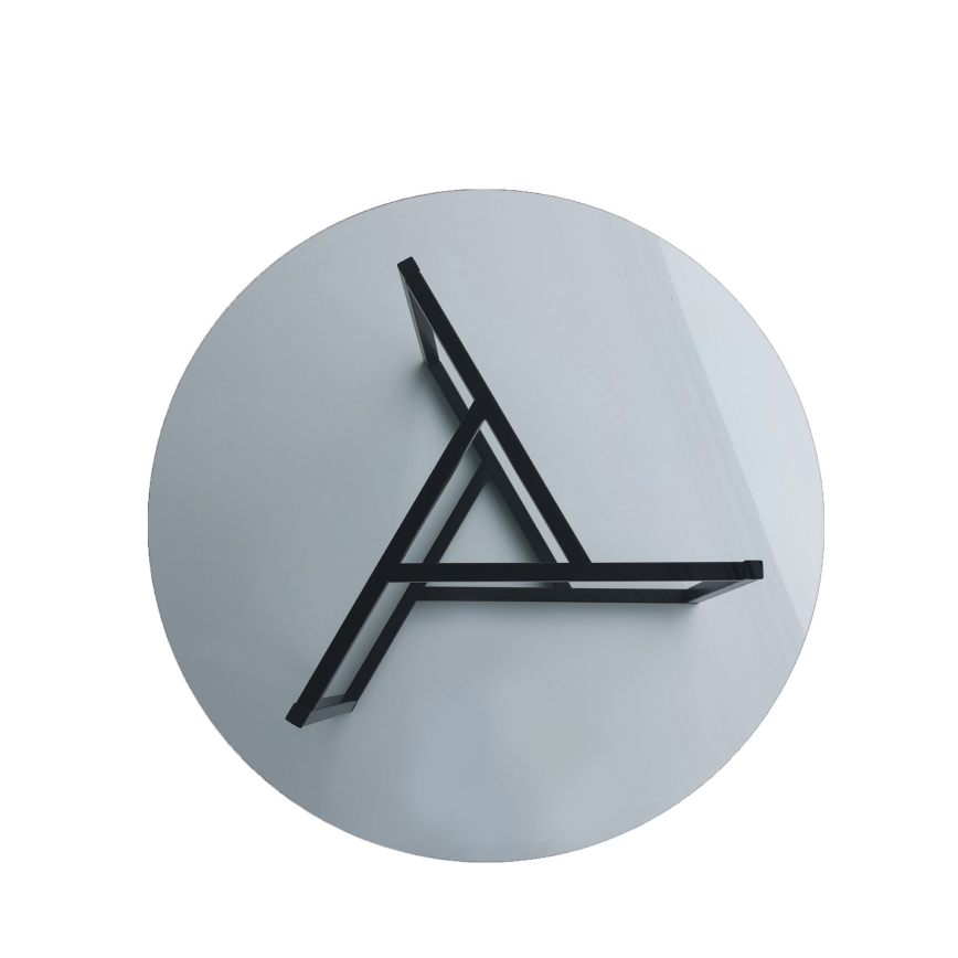 Sohvapöytä TRIO 42x75 cm musta