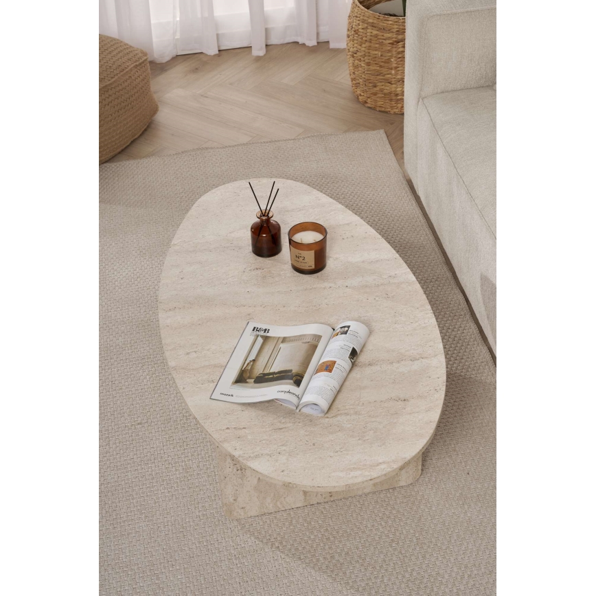 Sohvapöytä VARUM 120x65 cm beige