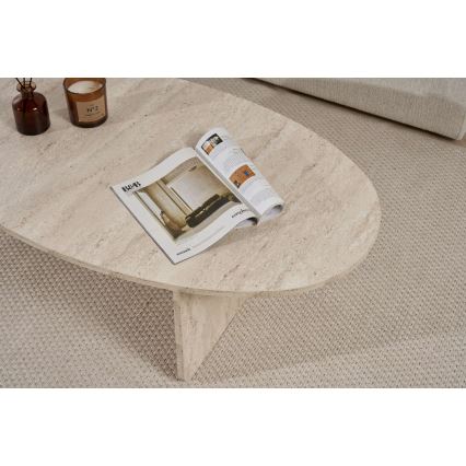 Sohvapöytä VARUM 120x65 cm beige