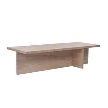Sohvapöytä VERUM 120x45 cm travertiini