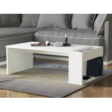 Sohvapöytä VIEW 34x95 cm valkoinen