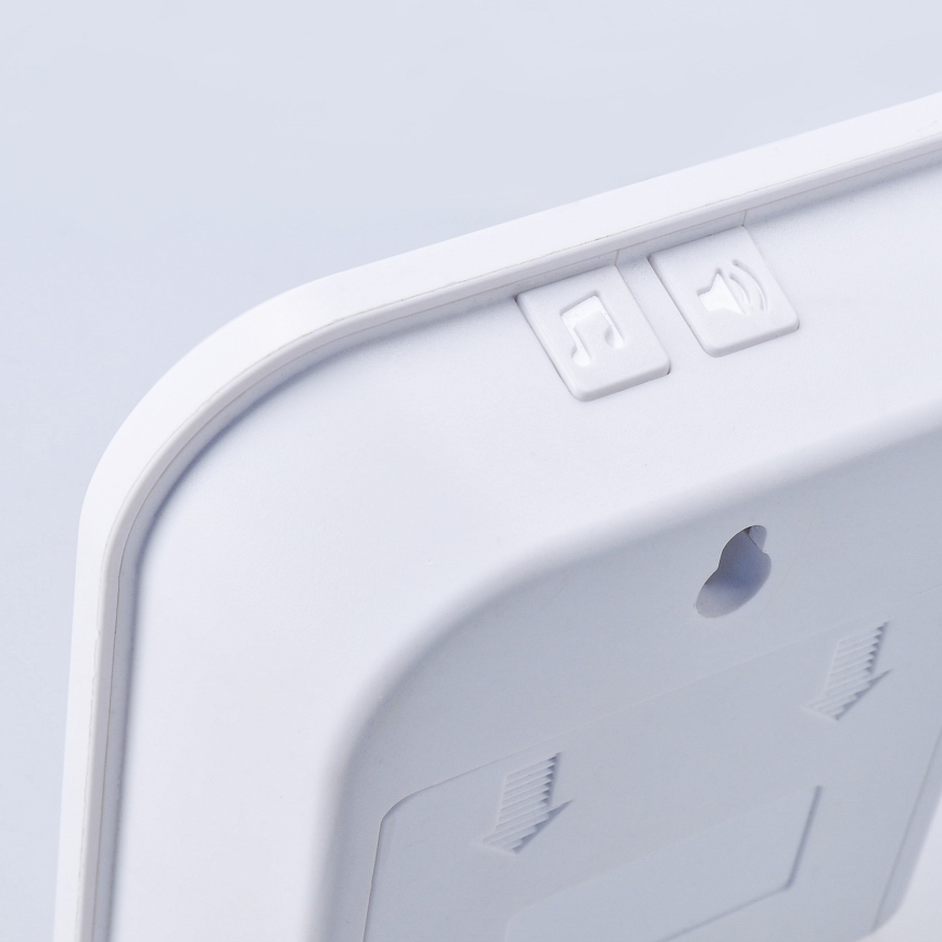 Hälytin 3xAA langattomalla liiketunnistimella 3xAAA/5V valkoinen