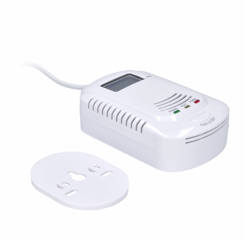 Häkä- ja syttyvien kaasujen ilmaisin 230V