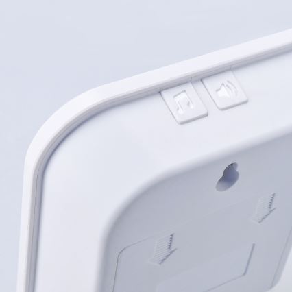 Langaton akkukäyttöinen ovikello 3V/3xAA IP44 valkoinen