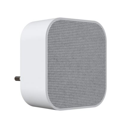 Langaton pistokeovikello 230V + 2x nappi 2xCR2032 IP44 valkoinen