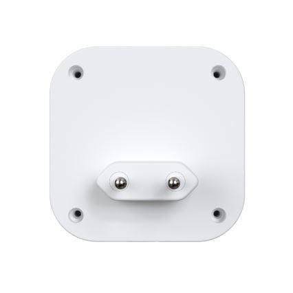 Langaton pistokeovikello 230V + 2x nappi 2xCR2032 IP44 valkoinen