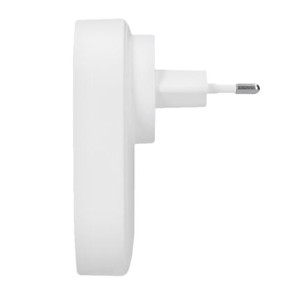 Langaton pistokeovikello 230V/1xCR2032 IP56 valkoinen