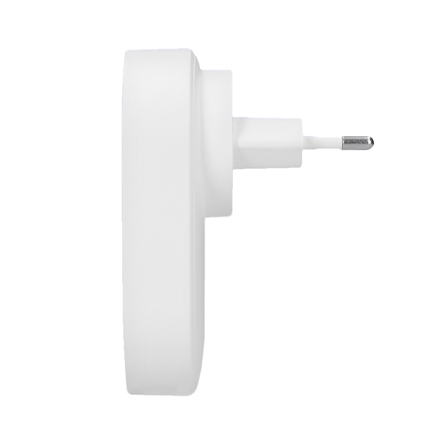 Langaton pistokeovikello 230V/1xCR2032 IP56 valkoinen