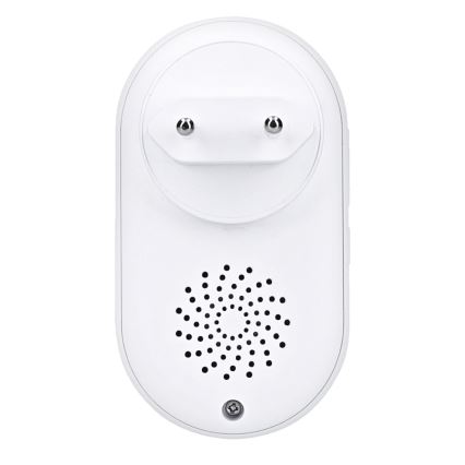 Langaton pistokeovikello 230V/1xCR2032 IP56 valkoinen