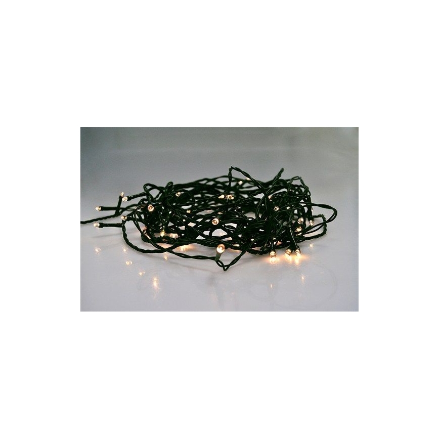 LED jouluvalot ulos 300xLED/8 toimintoa 35m IP44 lämmin valkoinen