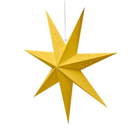 LED-joulukoriste 20xLED/2xAA, 60 cm, lämmin valkoinen, kultainen tähti