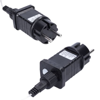 LED Ulkokäyttöön tarkoitettu jouluköynnös 360xLED/8 toimintoa 15m IP44 lämmin valkoinen