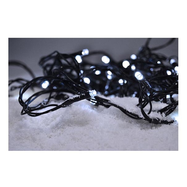 Solight 1V50 -W - LED -jouluvalot 20xLED/3xAA 3,3m viileä valkoinen