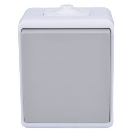 Yksinapainen kytkin kosteaan ympäristöön IP54