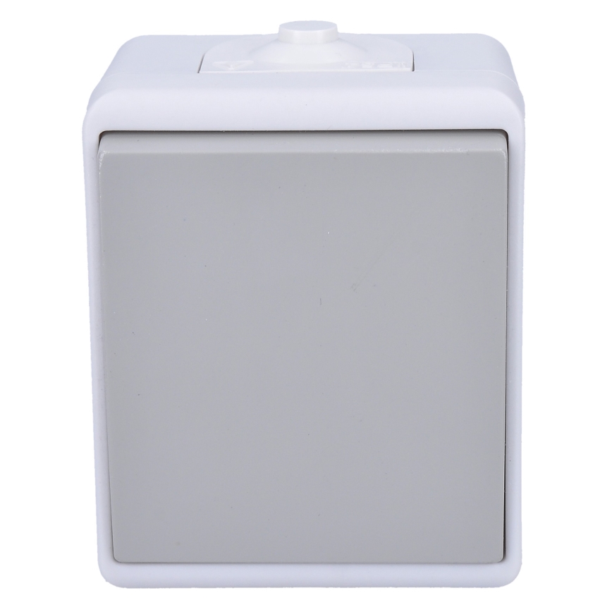 Yksinapainen kytkin kosteaan ympäristöön IP54