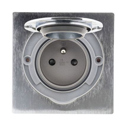 Upotettava ulkopistorasia IP55