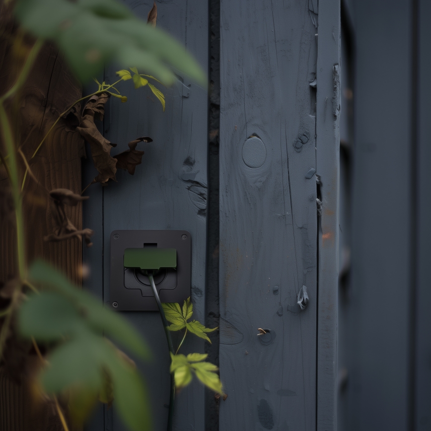 Ulkotila sisäänrakennettu lattia pistoke IP55 musta suorakulmainen