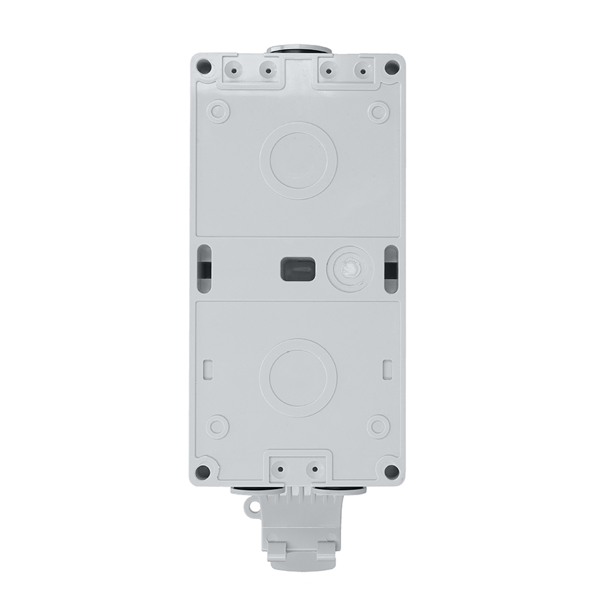 Pistorasia kosteisiin tiloihin kytkimellä 230V/16A IP66