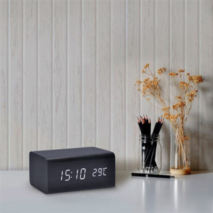 Kello, jossa on hälytys-LED / 5V / 3xAAA 3000mA