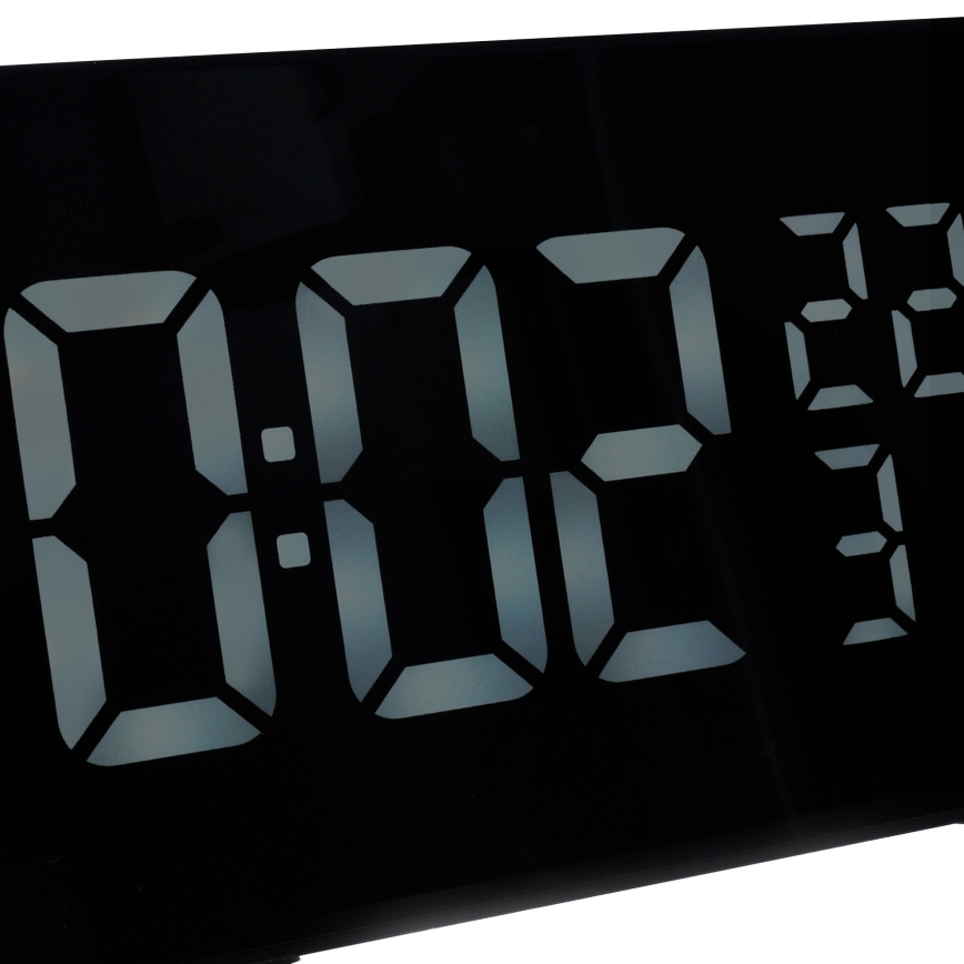 Sääasema LCD-näytöllä, herätyskellolla ja projektorilla 5V/2xAA + 3xAA