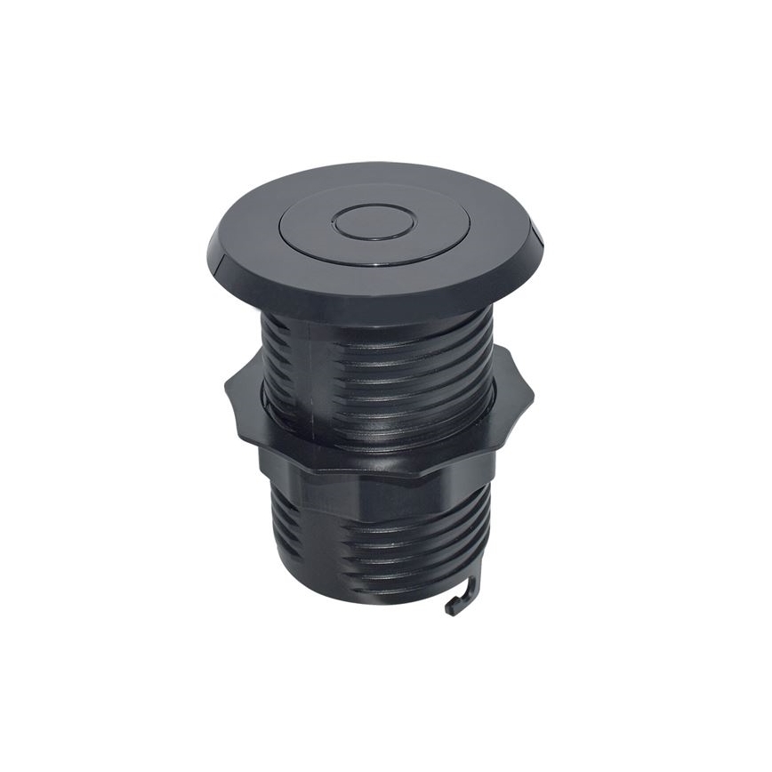 Sisäänrakennettu USB Laturi USB A+C musta