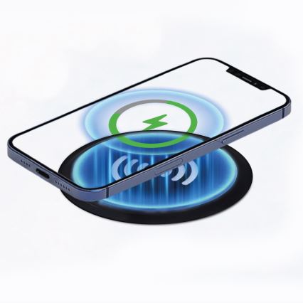 Sisäänrakennettu langaton laturi musta